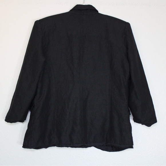 Vintage Blindo 100% Linen Blazer Jacket - Picture 3 of 10